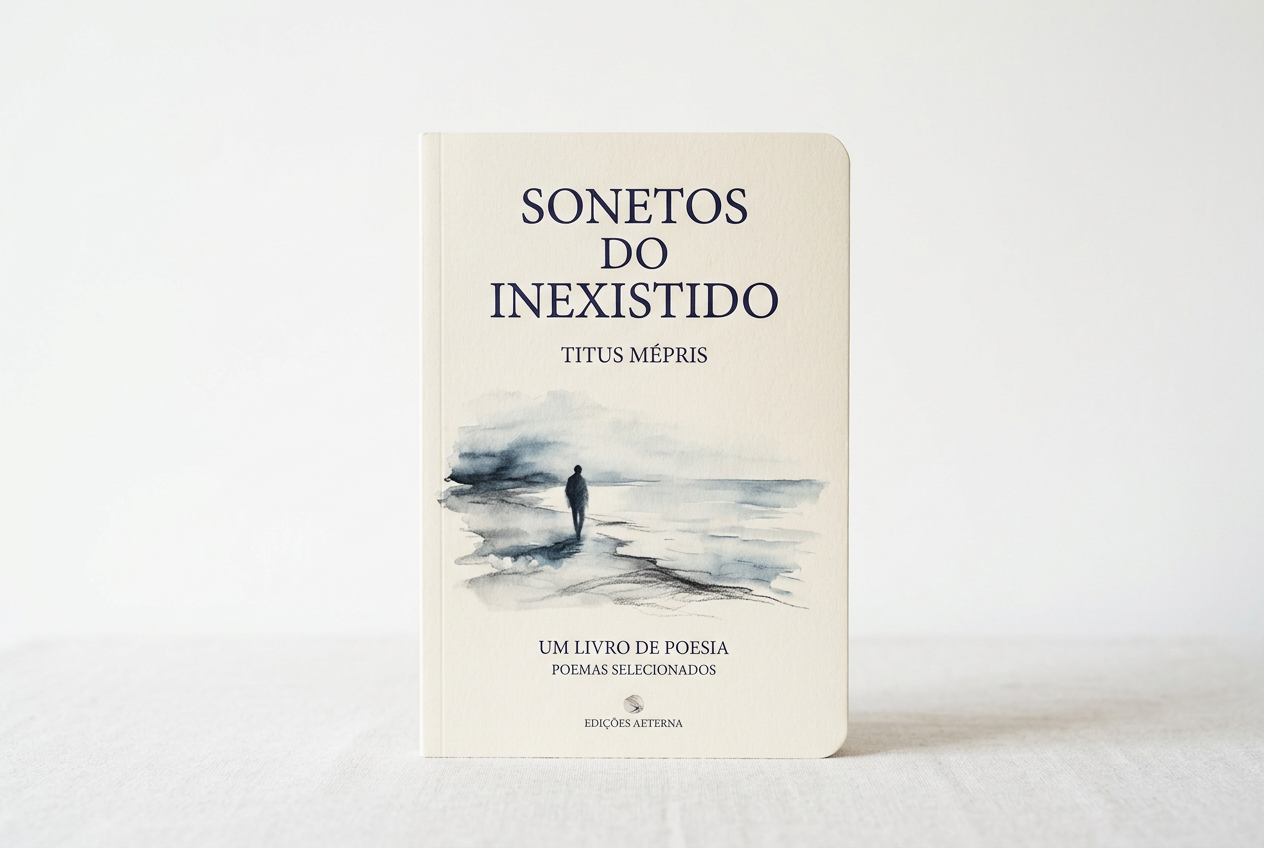 Page: Sonetos do inexistido. Container class: footer footer-container